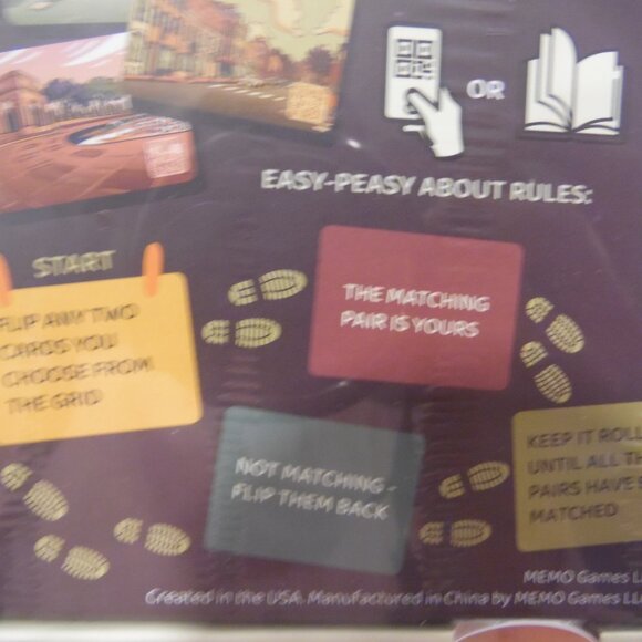 Memo Washington D.C. Card Game Learn as you play - Picture 5 of 5